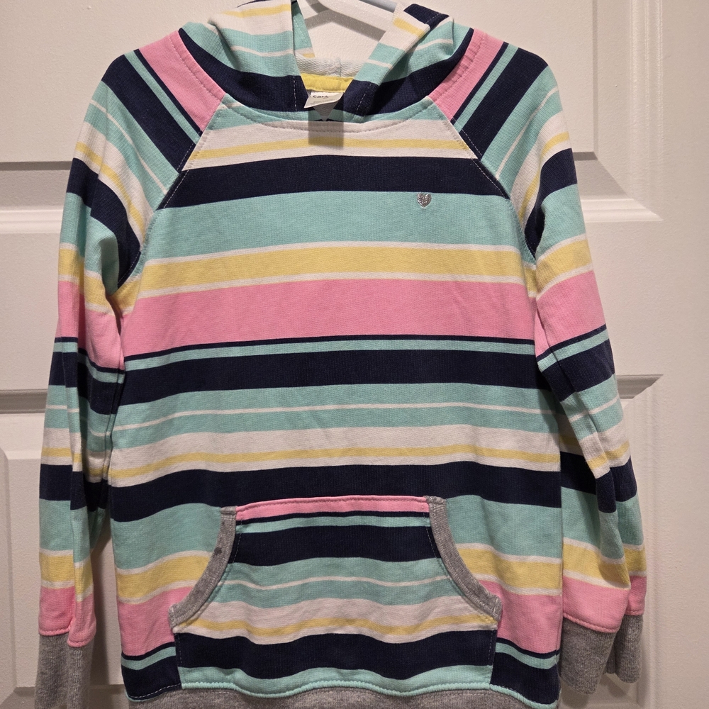 Carter's Colorful Striped Hoodie